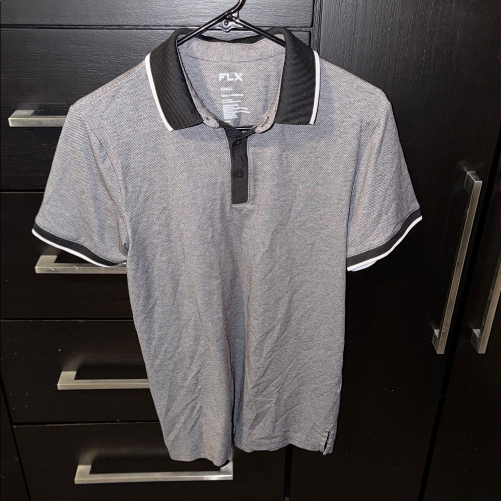 Men's Gray Polo Shirt